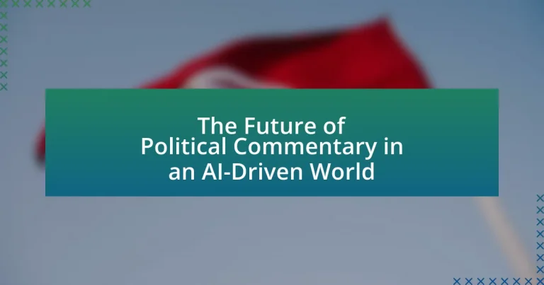 The Future of Political Commentary in an AI-Driven World