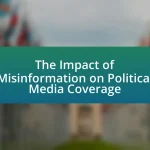 The Impact of Misinformation on Political Media Coverage