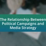The Relationship Between Political Campaigns and Media Strategy